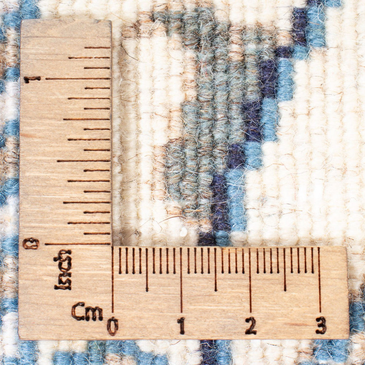 Biegacz Dywan perski - Nain - 193 x 83 cm - srebrny