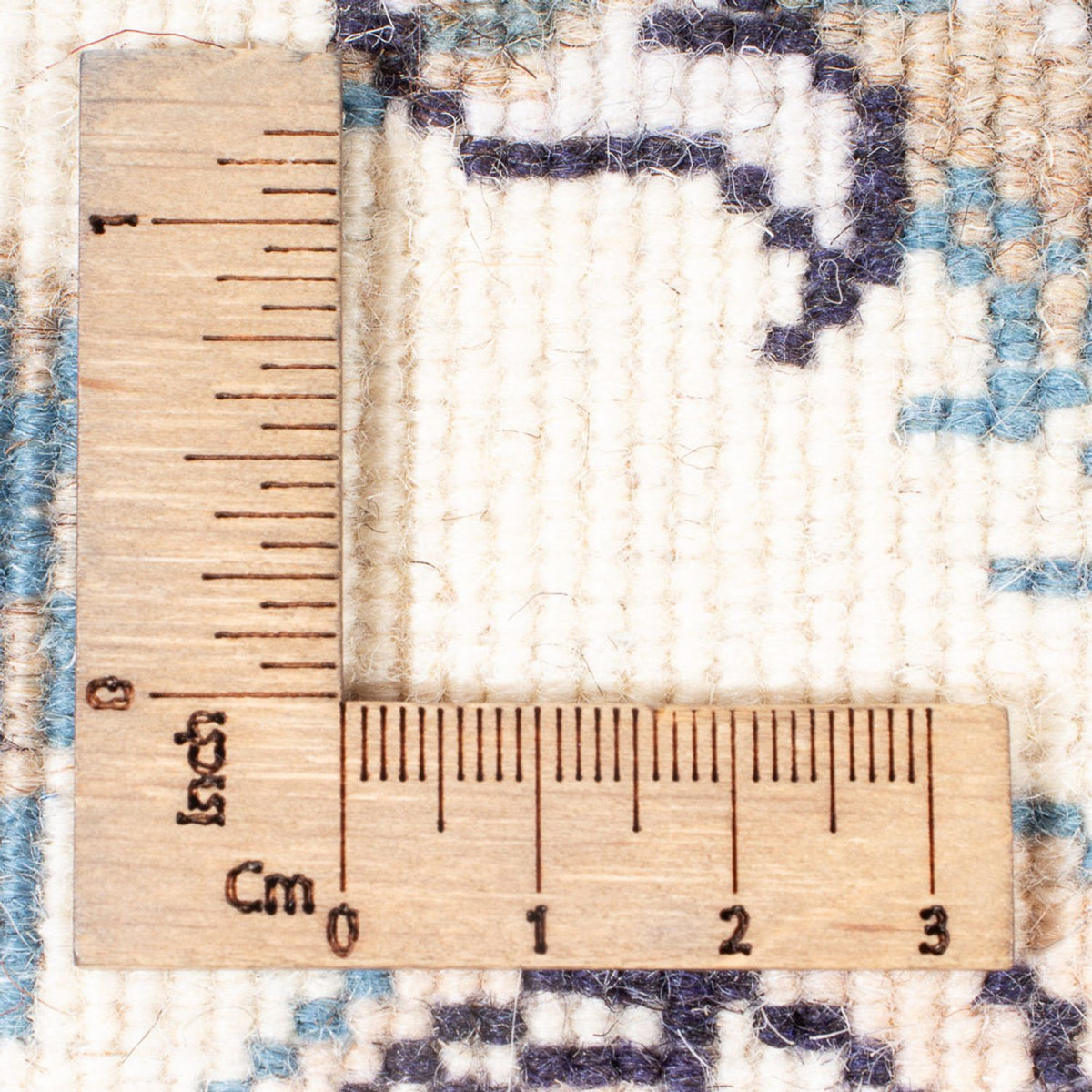 Biegacz Dywan perski - Nain - 188 x 84 cm - srebrny