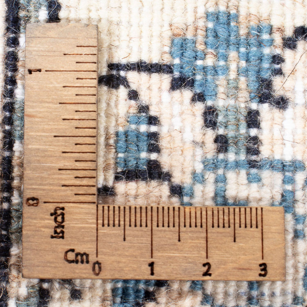 Biegacz Dywan perski - Nain - 197 x 76 cm - srebrny