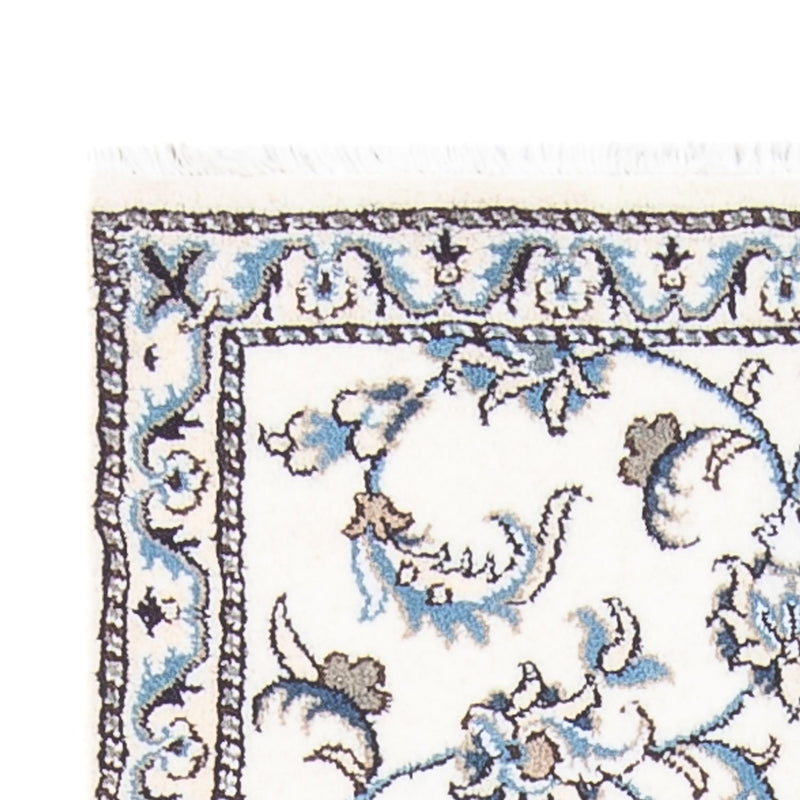 Biegacz Dywan perski - Nain - 200 x 80 cm - srebrny