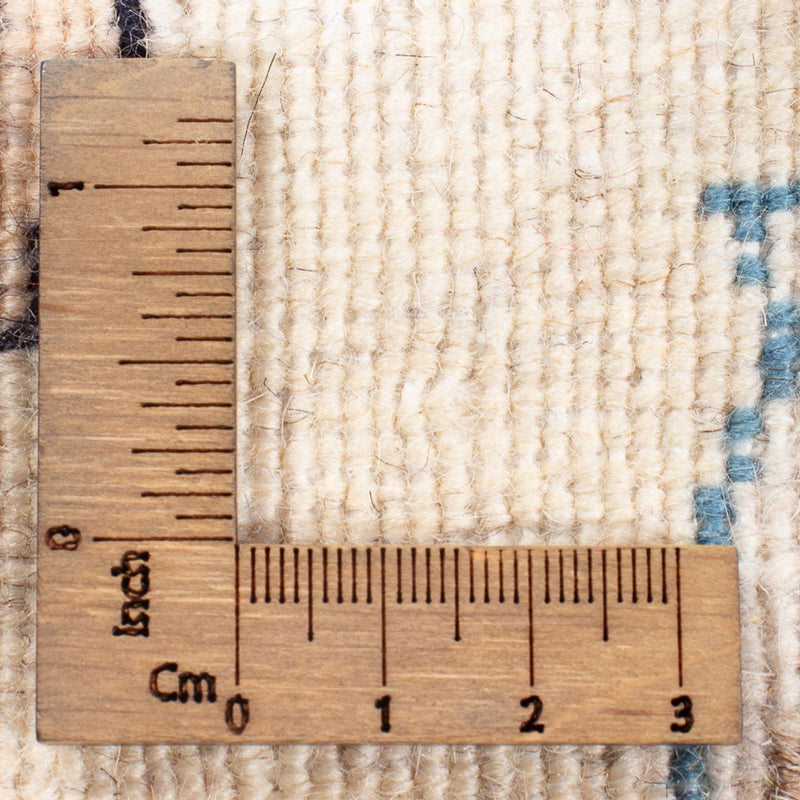 Biegacz Dywan perski - Nain - 200 x 80 cm - srebrny