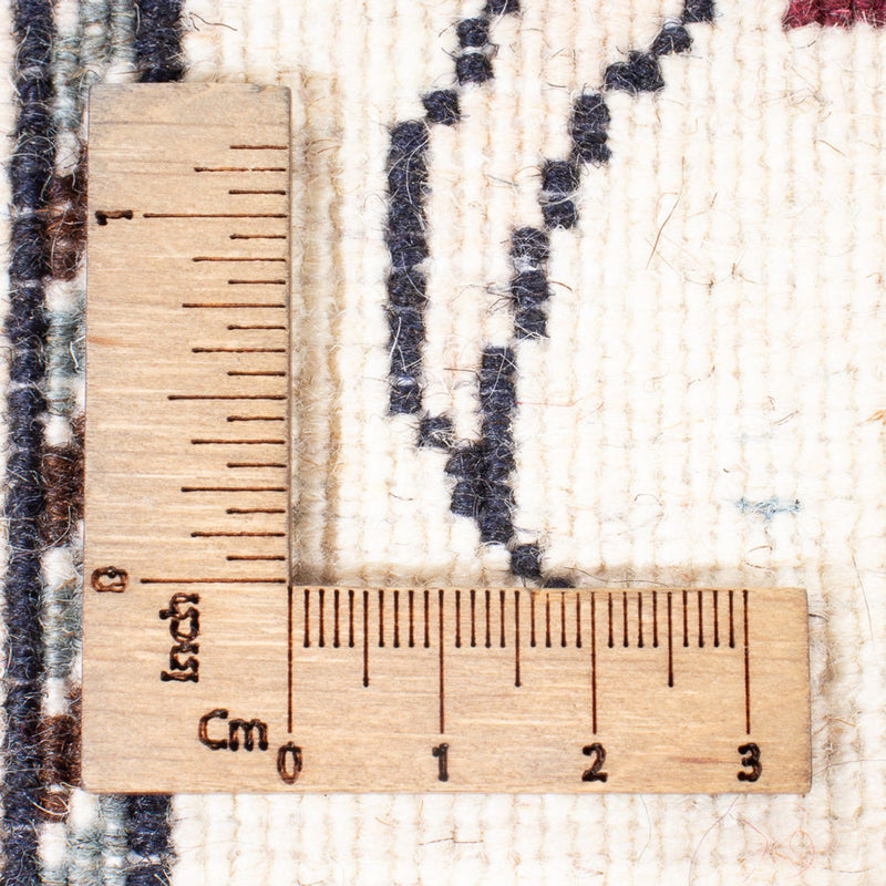 Biegacz Dywan perski - Nain - 202 x 78 cm - srebrny