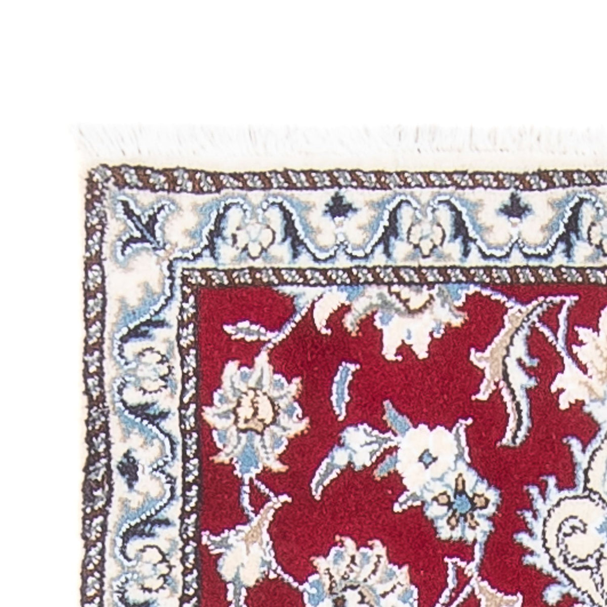 Biegacz Dywan perski - Nain - 196 x 76 cm - czerwony