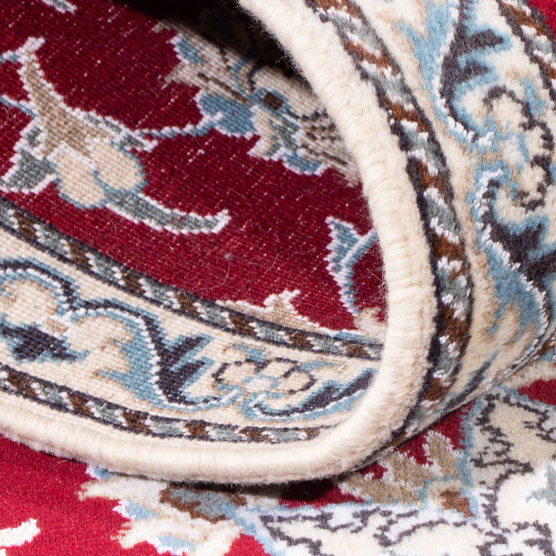 Biegacz Dywan perski - Nain - 196 x 76 cm - czerwony