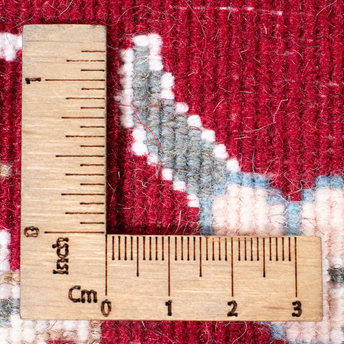 Biegacz Dywan perski - Nain - 196 x 76 cm - czerwony