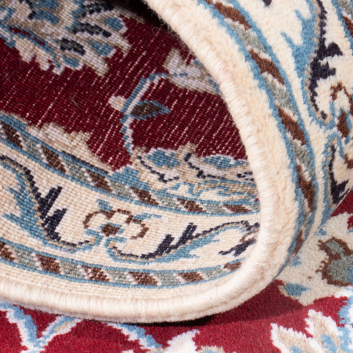 Biegacz Dywan perski - Nain - 206 x 76 cm - czerwony