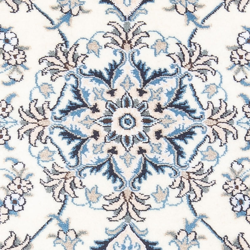 Dywan perski - Nain - 140 x 90 cm - srebrny