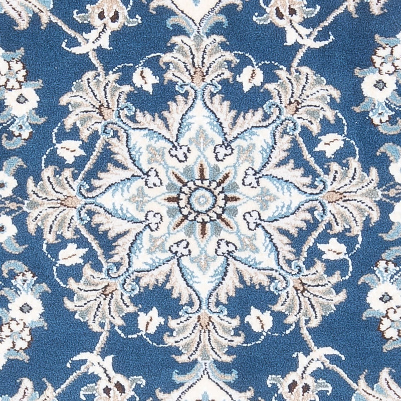 Dywan perski - Nain - 140 x 90 cm - niebieski