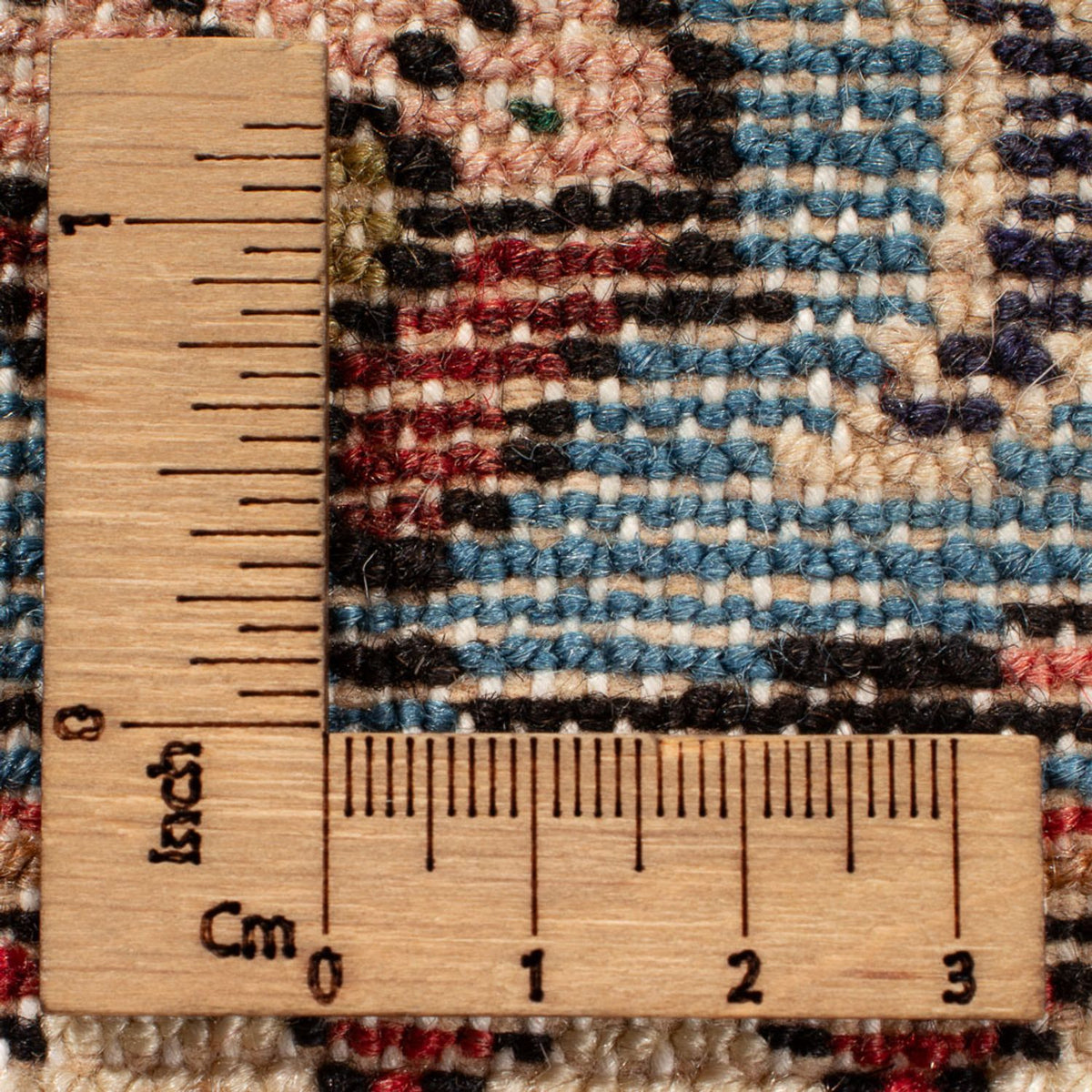 Perski dywan - Nomadyczny - 198 x 135 cm - beżowy