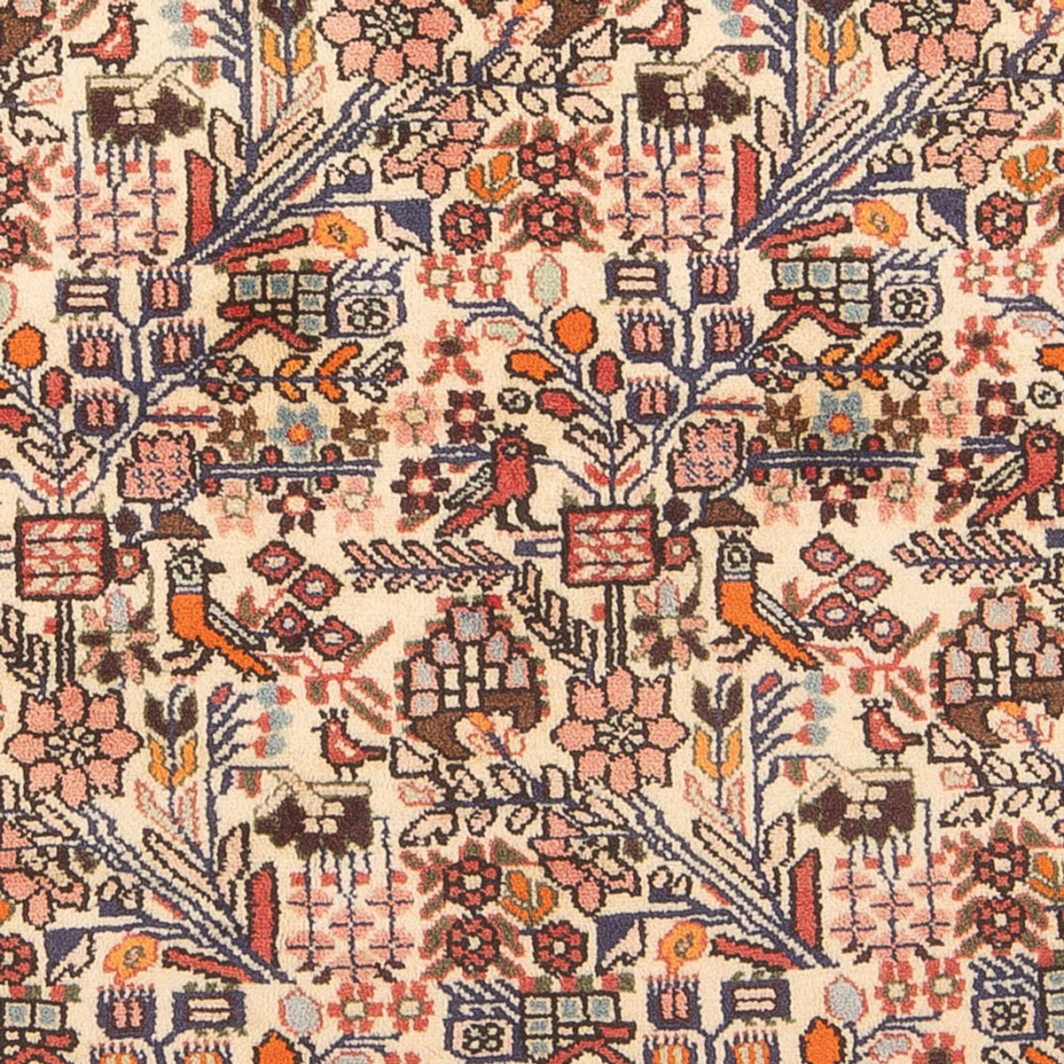 Perski dywan - Nomadyczny - 192 x 126 cm - beżowy