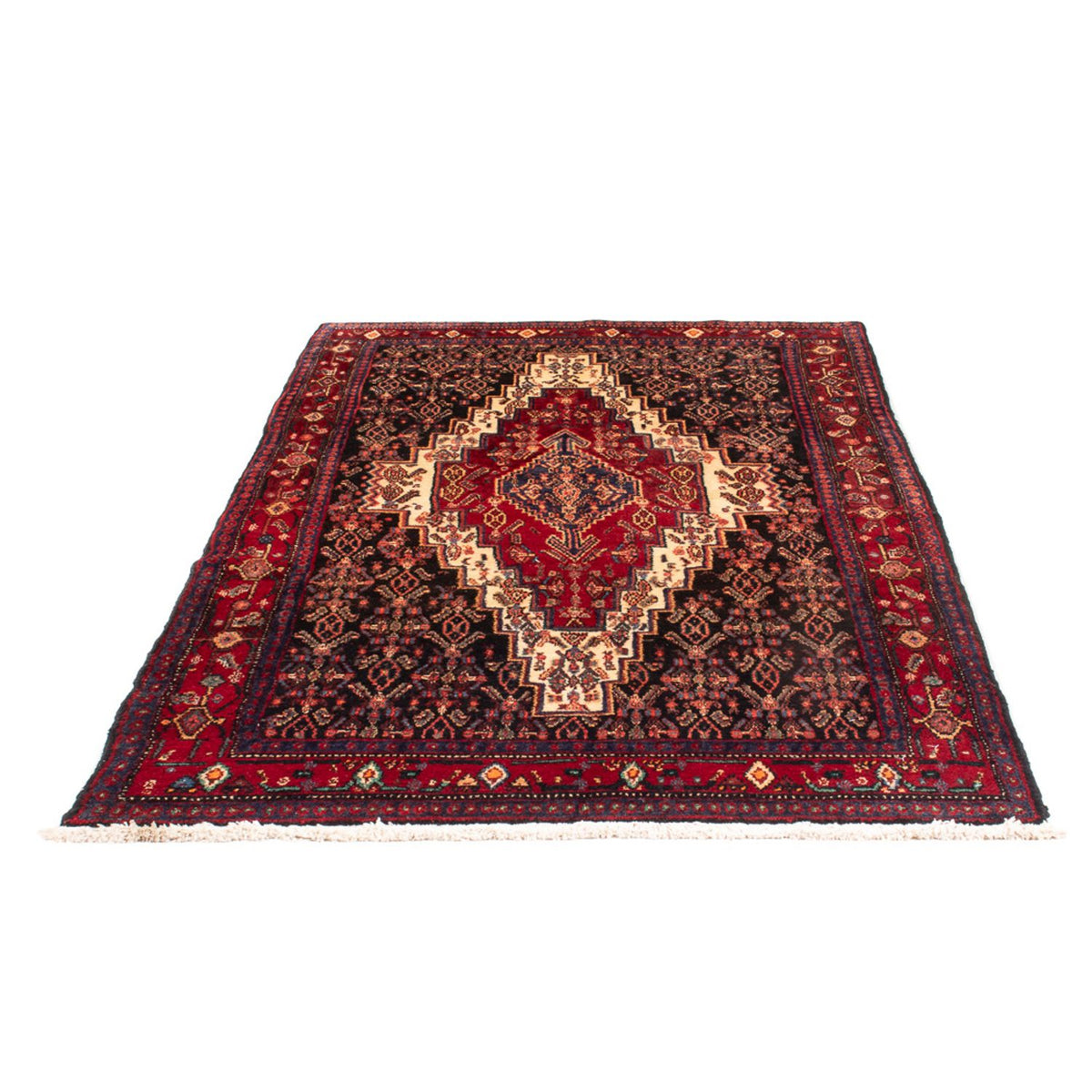 Dywan perski - Klasyczny - 188 x 123 cm - ciemnoniebieski