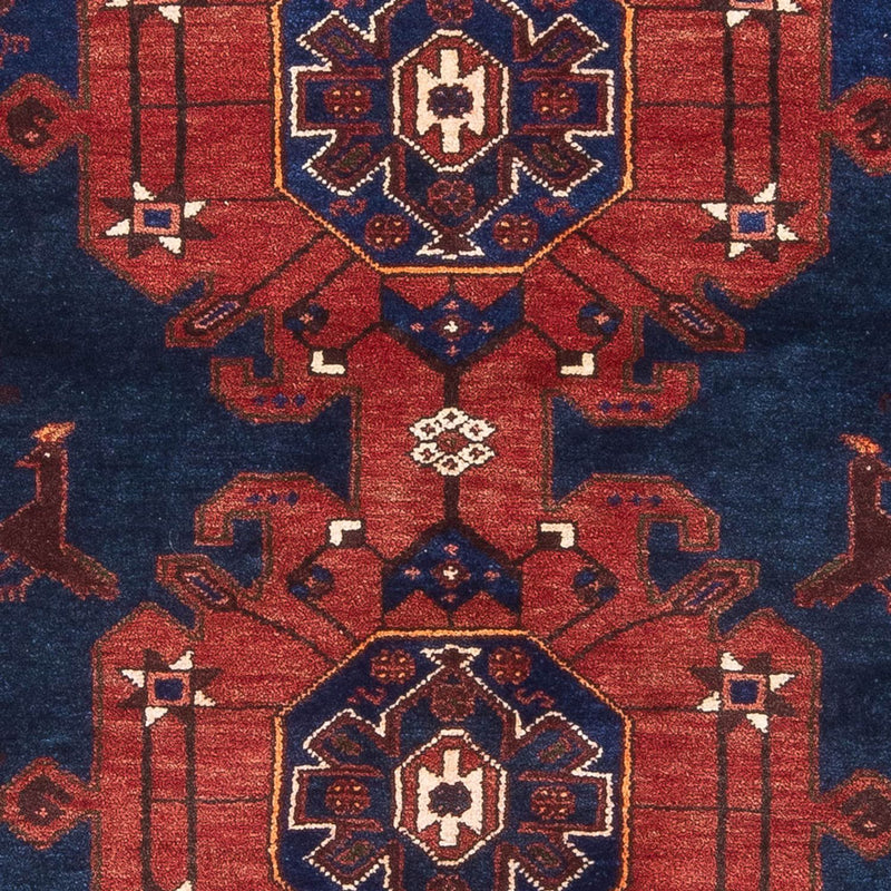 Perski dywan - Nomadyczny - 197 x 136 cm - niebieski