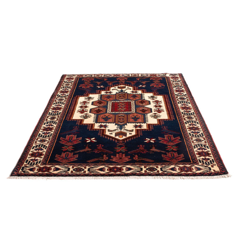 Perski dywan - Nomadyczny - 205 x 128 cm - ciemnoniebieski