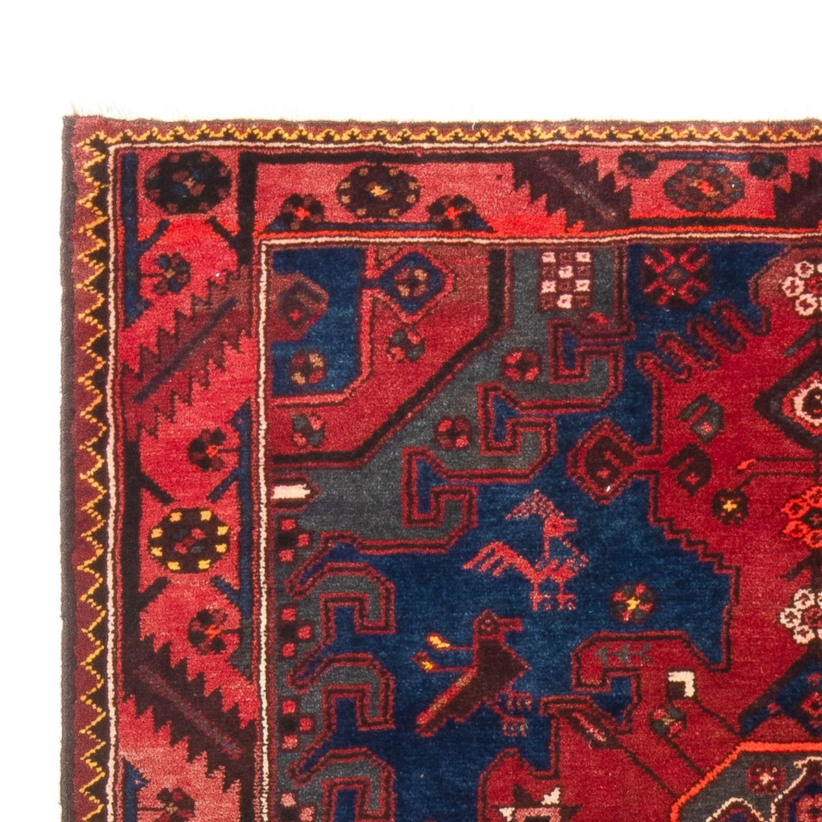 Perski dywan - Nomadyczny - 196 x 136 cm - niebieski