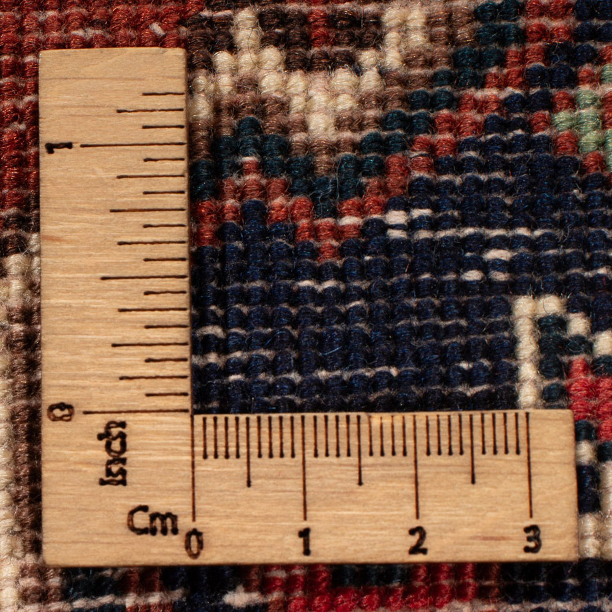 Perski dywan - Nomadyczny - 208 x 142 cm - czerwony