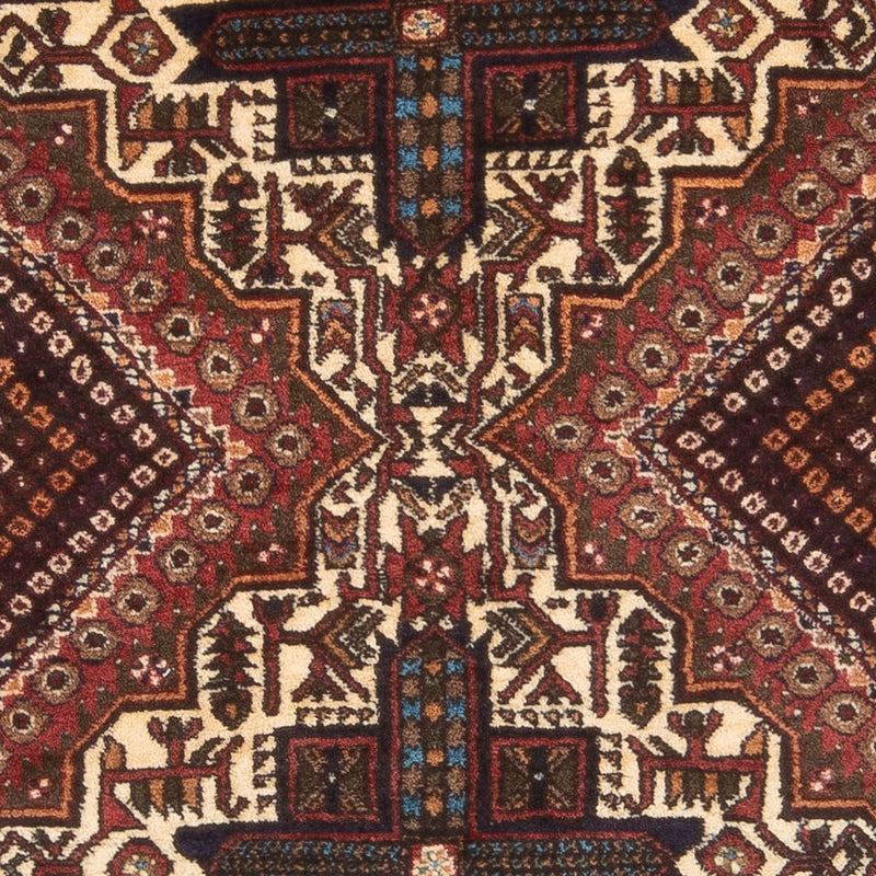 Perski dywan - Nomadyczny - 180 x 138 cm - czerwony