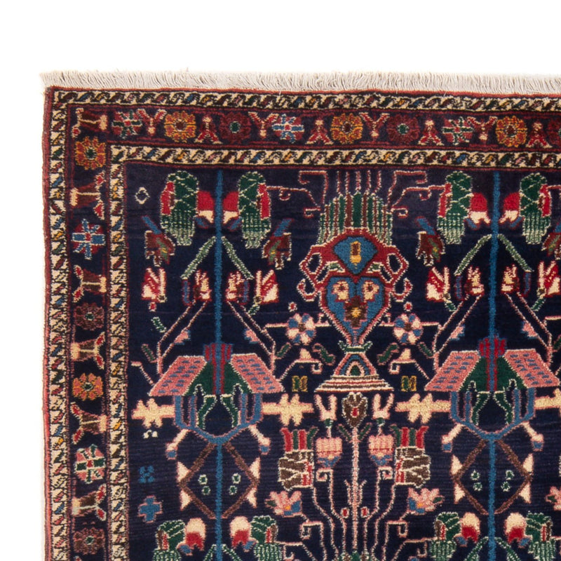 Perski dywan - Nomadyczny - 210 x 148 cm - ciemnoniebieski