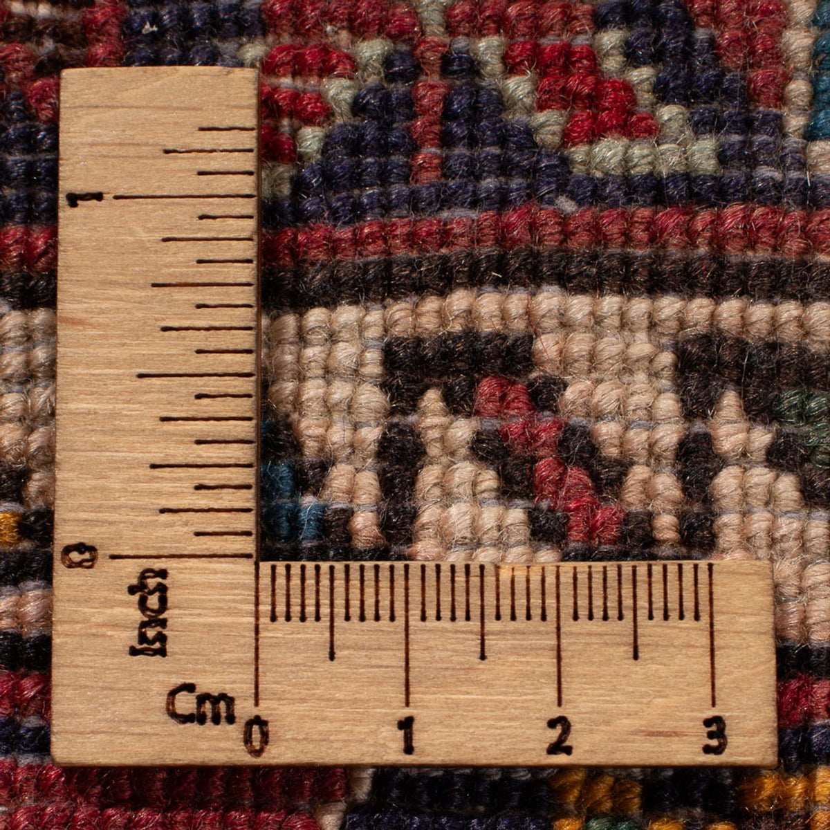 Perski dywan - Nomadyczny - 210 x 148 cm - ciemnoniebieski