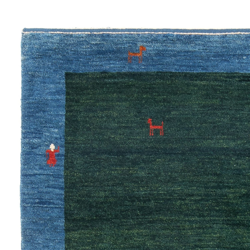 Dywan Gabbeh - perski - 192 x 124 cm - wielokolorowy