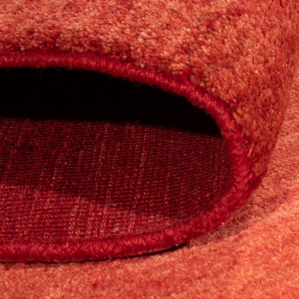 Dywan Gabbeh - perski - 178 x 118 cm - czerwony