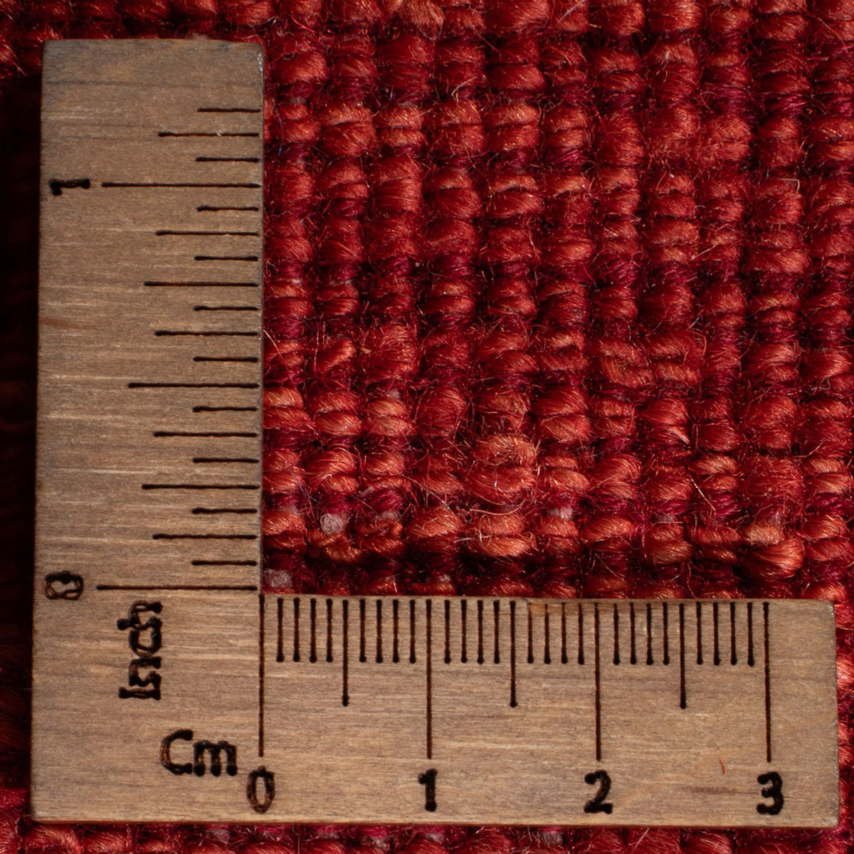 Dywan Gabbeh - perski - 178 x 118 cm - czerwony