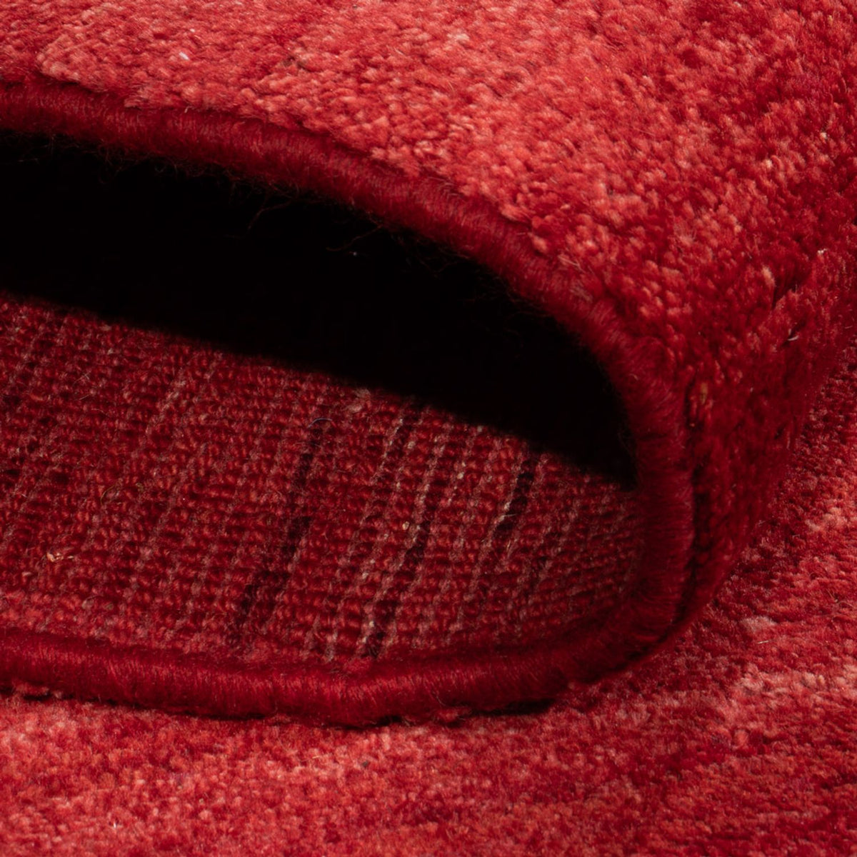 Dywan Gabbeh - perski - 159 x 115 cm - czerwony