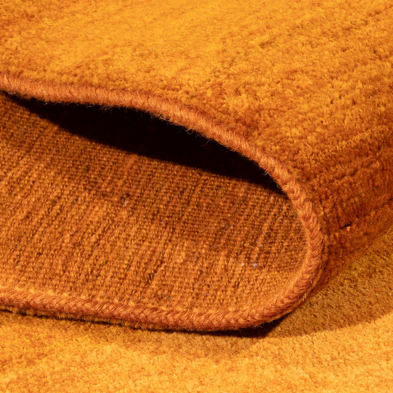 Dywan Gabbeh - perski - 181 x 121 cm - pomarańczowy