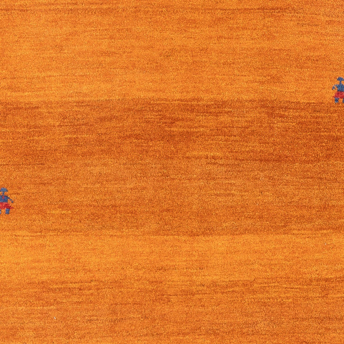 Dywan Gabbeh - perski - 175 x 119 cm - pomarańczowy