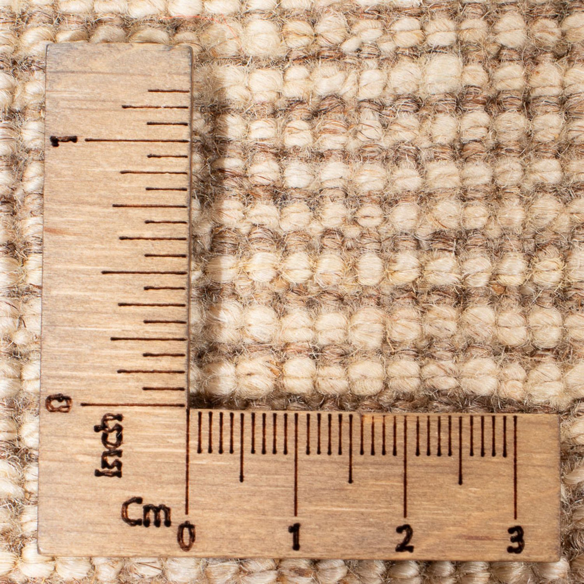 Dywan Gabbeh - perski - 167 x 125 cm - biały