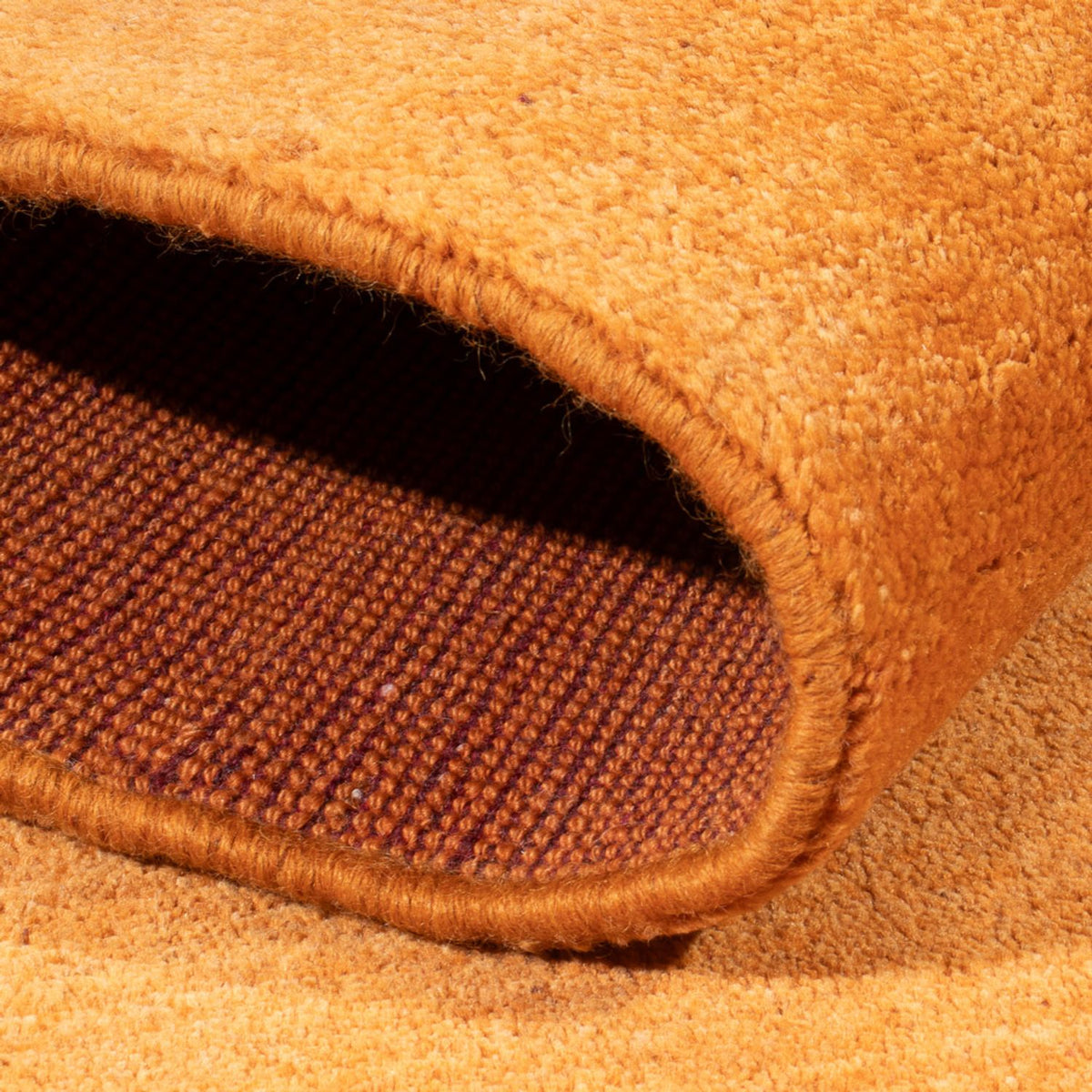 Dywan Gabbeh - perski - 194 x 118 cm - pomarańczowy