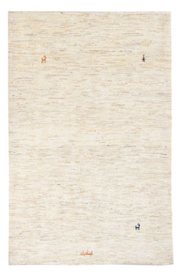 Dywan Gabbeh - perski - 170 x 120 cm - srebrny