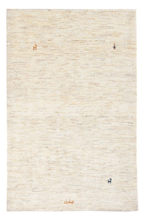 Dywan Gabbeh - perski - 170 x 120 cm - srebrny