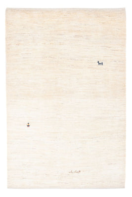 Dywan Gabbeh - perski - 176 x 120 cm - biały