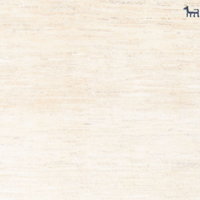 Dywan Gabbeh - perski - 176 x 120 cm - biały