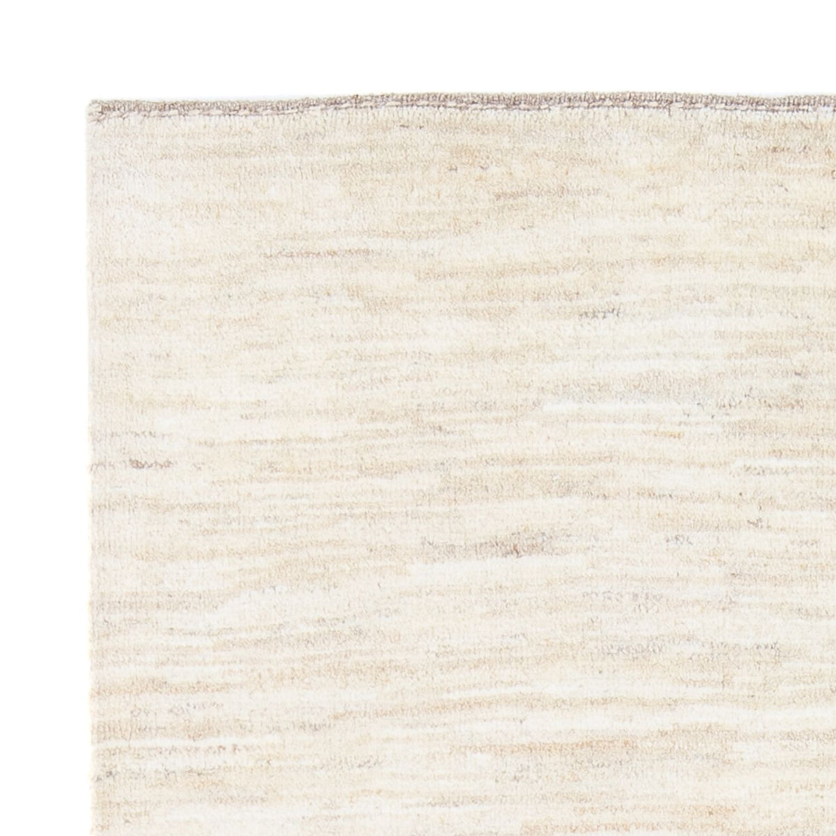 Dywan Gabbeh - perski - 163 x 110 cm - jasnoszary