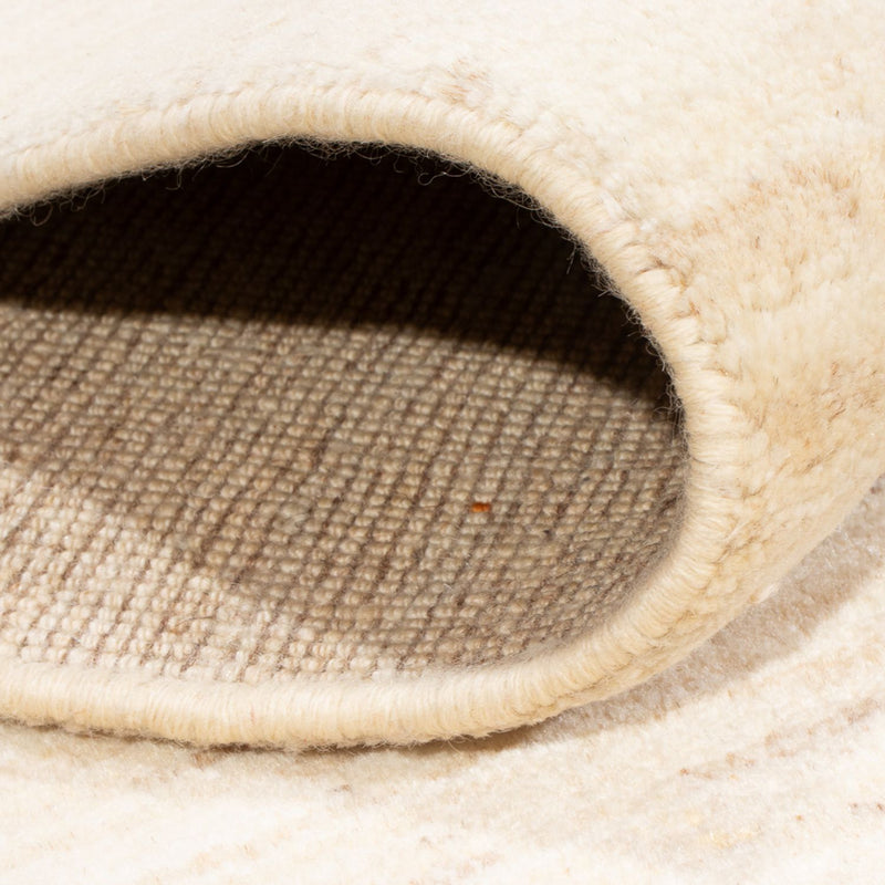 Dywan Gabbeh - perski - 163 x 110 cm - jasnoszary