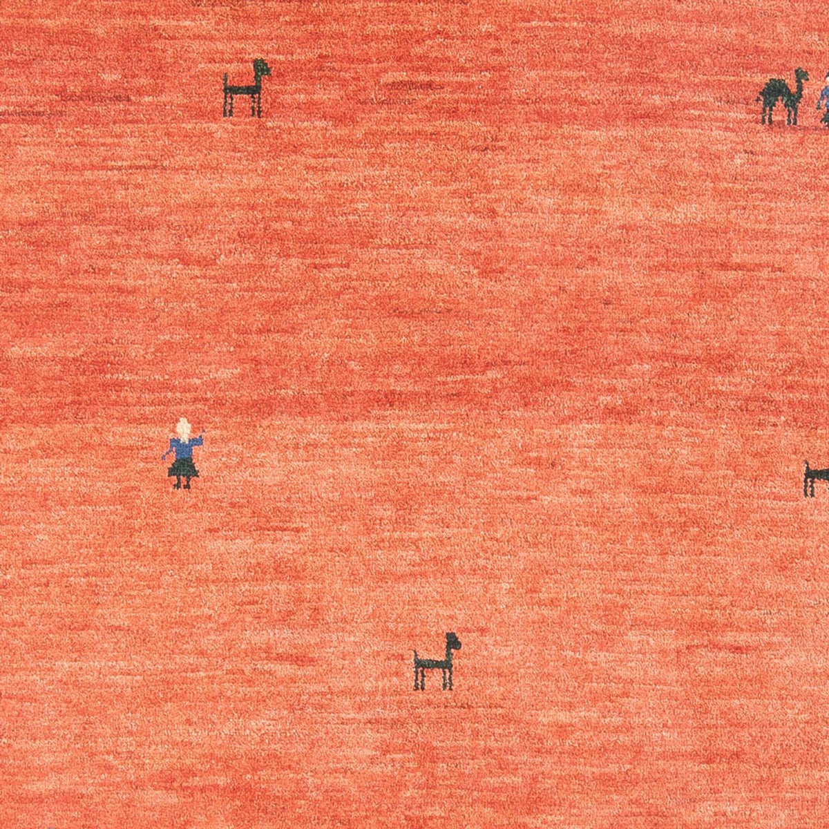 Dywan Gabbeh - perski - 183 x 122 cm - wielokolorowy