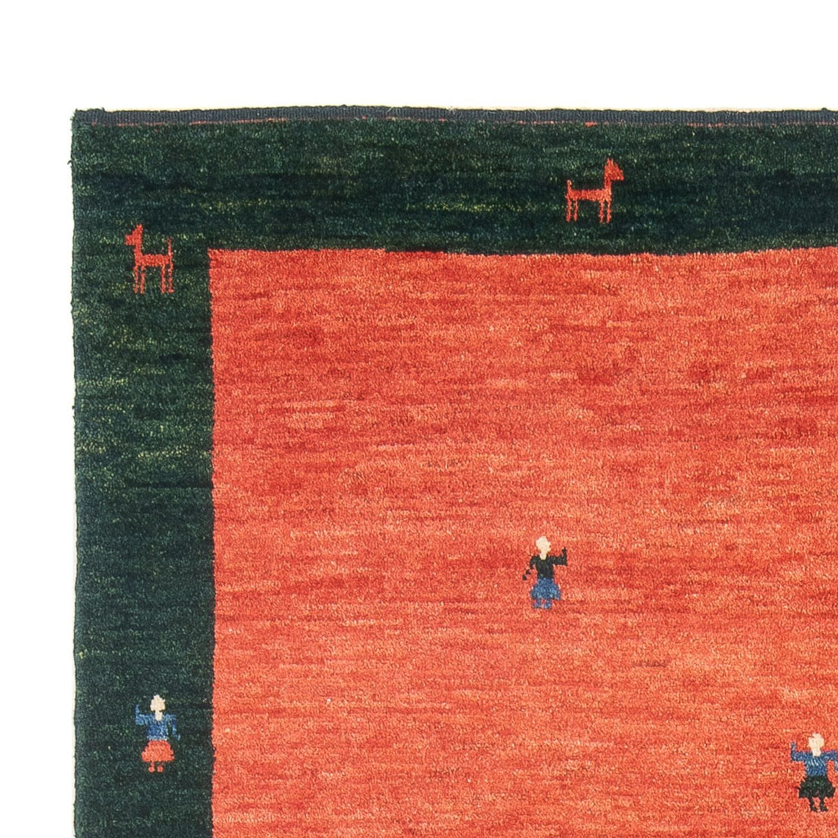 Dywan Gabbeh - perski - 183 x 122 cm - wielokolorowy