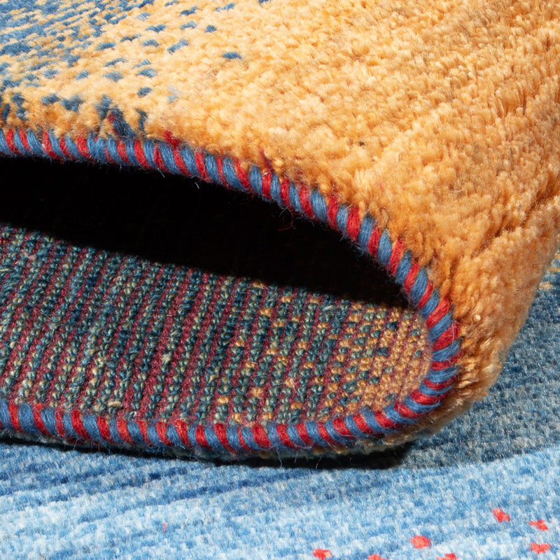 Dywan Gabbeh - perski - 185 x 126 cm - wielokolorowy