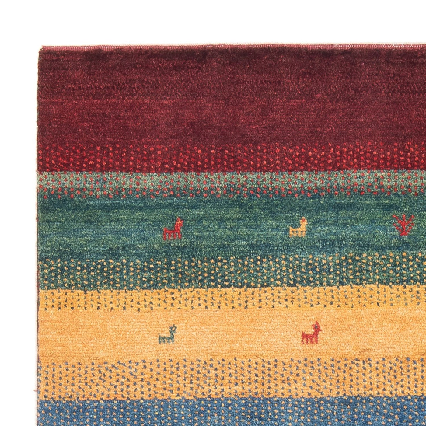 Gabbeh perski Dywan 160x120cm - Perserteppich Wollteppich
