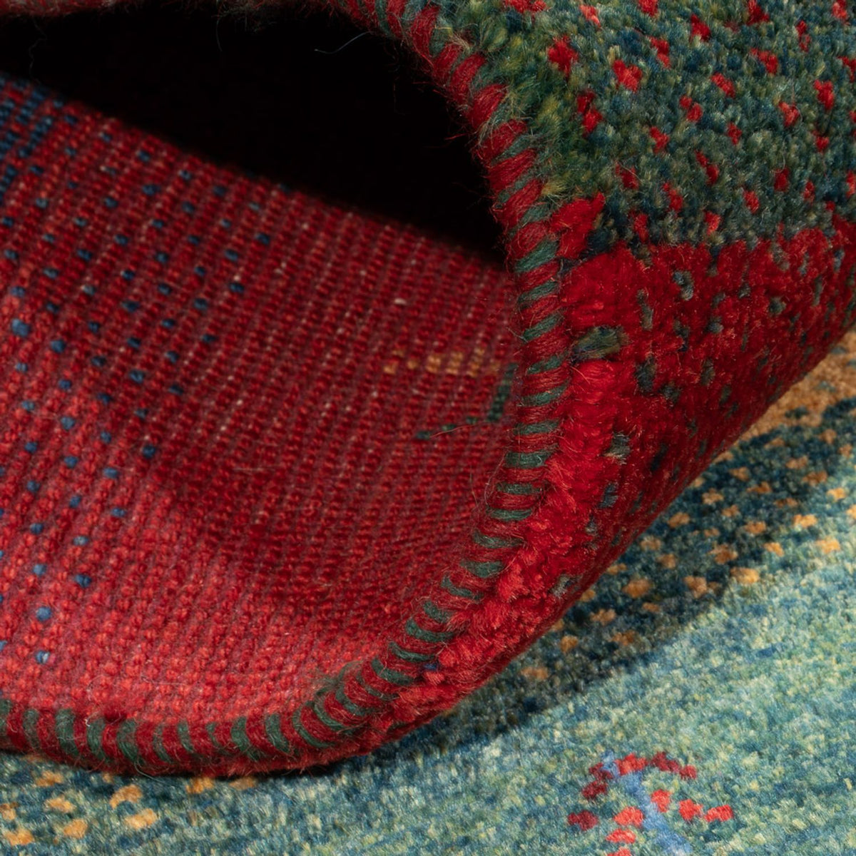 Dywan Gabbeh - perski - 160 x 120 cm - wielokolorowy