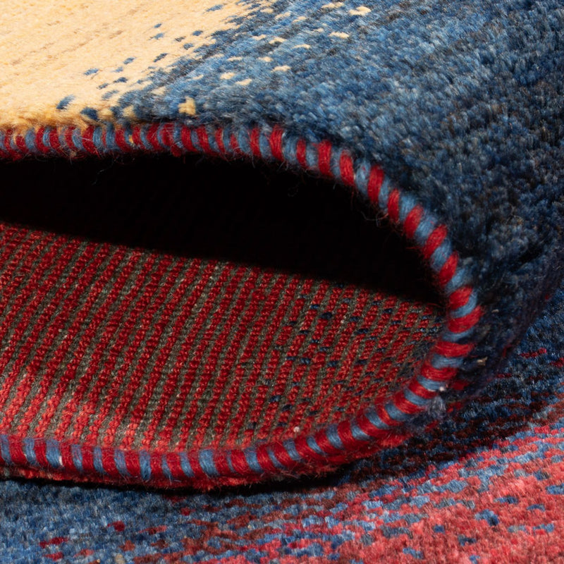 Dywan Gabbeh - perski - 163 x 120 cm - wielokolorowy