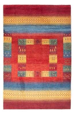 Dywan Gabbeh - perski - 188 x 121 cm - wielokolorowy