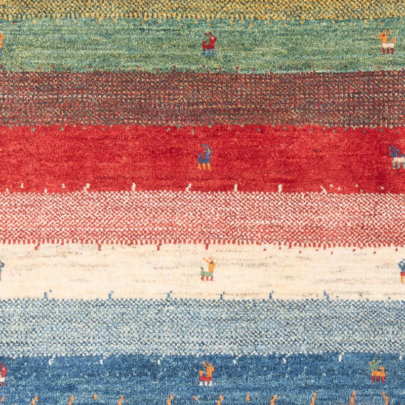 Dywan Gabbeh - perski - 180 x 120 cm - wielokolorowy