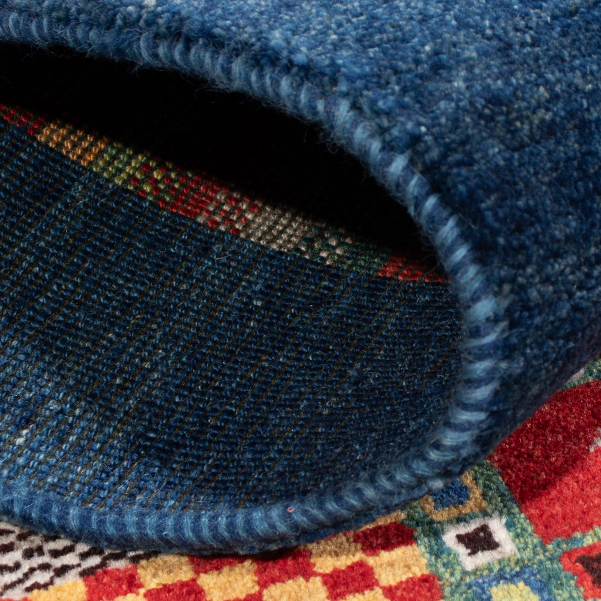 Dywan Gabbeh - perski - 158 x 100 cm - wielokolorowy