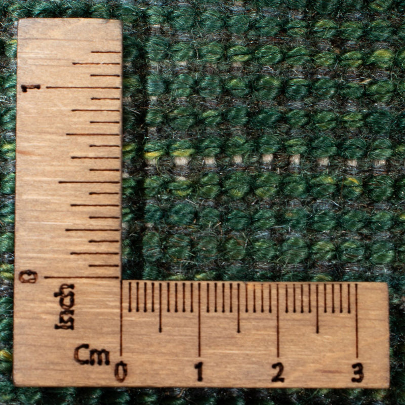 Dywan Gabbeh - perski - 182 x 116 cm - zieleń miętowa