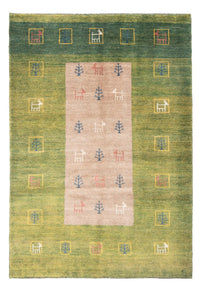 Dywan Gabbeh - perski - 190 x 119 cm - wielokolorowy