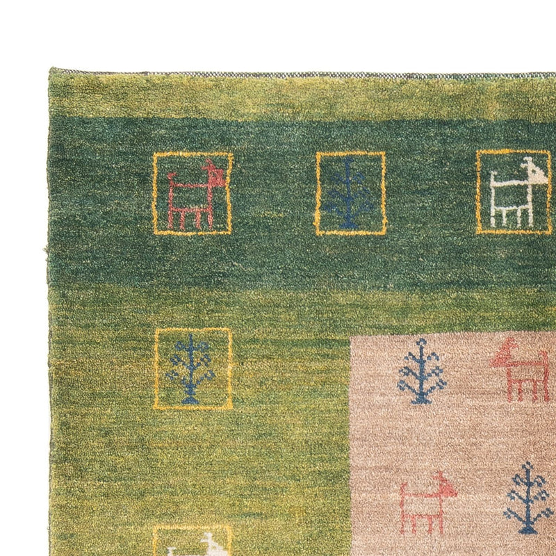 Dywan Gabbeh - perski - 190 x 119 cm - wielokolorowy