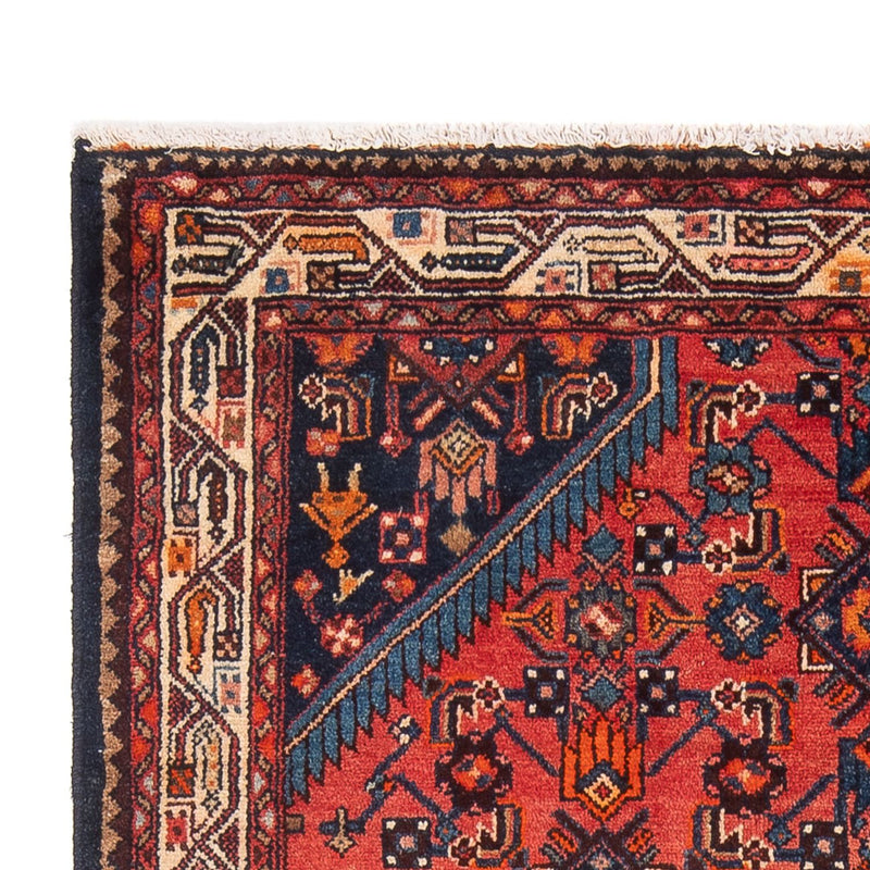 Perski dywan - Nomadyczny - 205 x 130 cm - czerwony