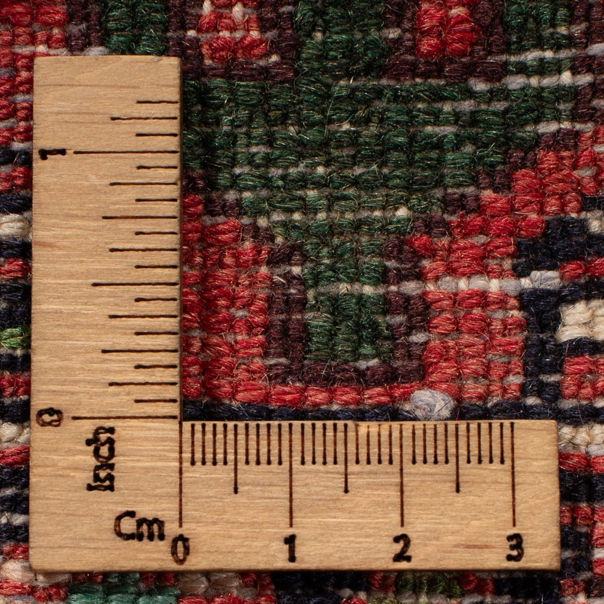 Perski dywan - Nomadyczny - 207 x 132 cm - czerwony